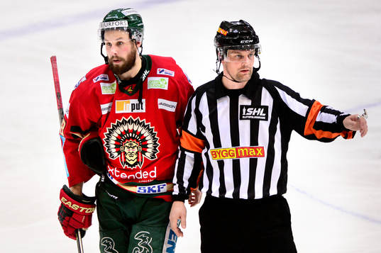 Frölundas Dick Axelsson deppar