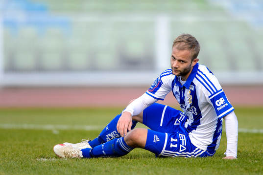 IFK Göteborgs Robin Söder deppar