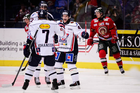 Linköpings Pär Arlbrandt jublar