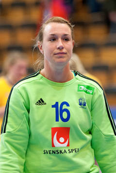 Sveriges målakt Cecilia Grubbström