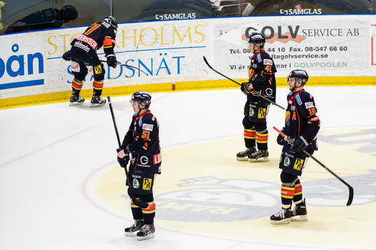 Djurgårdens spelare deppar