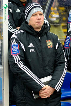 Brommapojkarnas tränare Stefan Billborn
