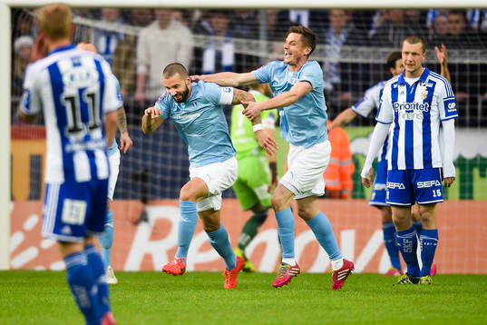 Malmö FFs Guillermo Molins jublar