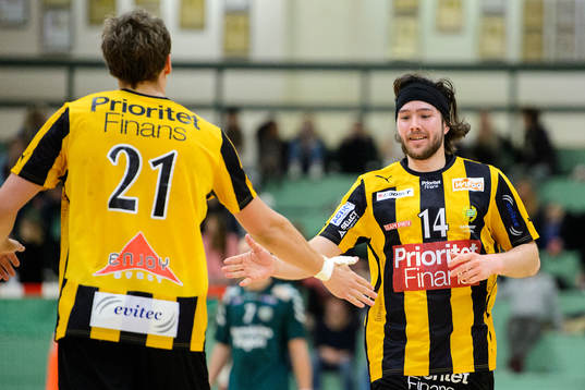Hammarbys Kasper Ottesen jublar