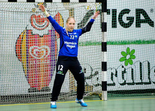 Önnereds målvakt Amanda Berg