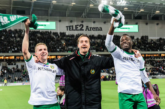 Hammarbys Fredrik Torsteinbø, målvakt Tim Markström och
