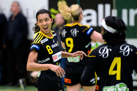 Sävehofs Jamina Roberts jublar