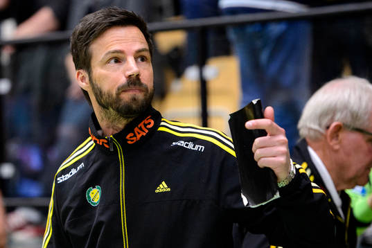 Sävehofs tränare Henrik Signell