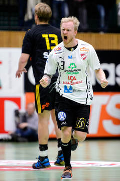 Lugis Niklas Gudmundsson jublar