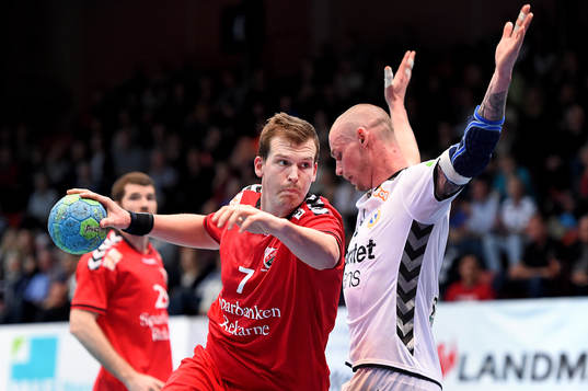 GUIFs Richard Blank utmanar Redbergslids Tobias Johansson
