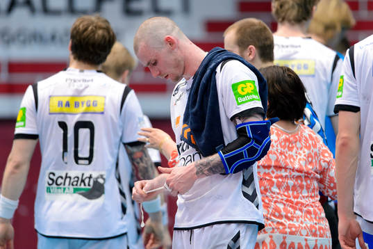 Redbergslids Tobias Johansson deppar