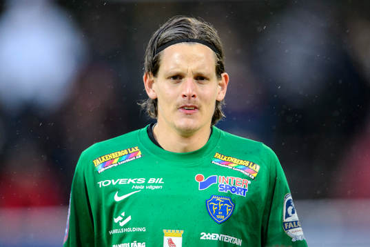 Falkenbergs målvakt Otto Martler