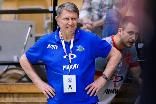 Azoty-Pulawys tränare Bogdan Kowalczyk