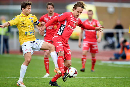 Falkenbergs David Svensson jagar Elfsborgs Viktor Prodell