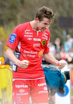 Elfsborgs Marcus Rohdén firar