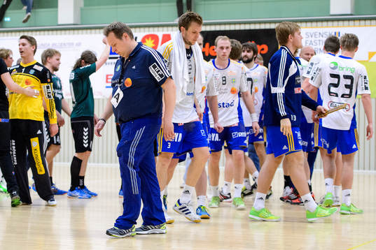 Ystads tränare Mats Engblom deppar