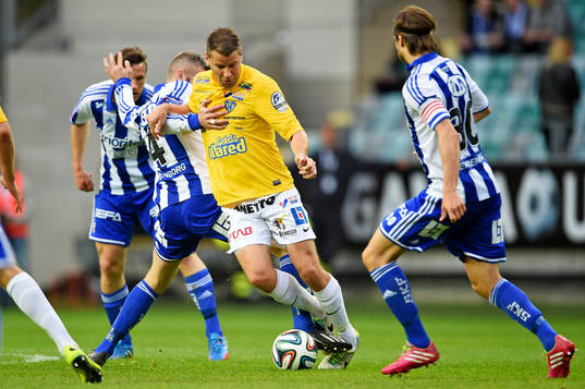 Falkenbergs Stefan Rodevåg och IFK Göteborgs Kjetil