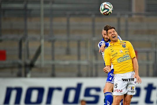 IFK Göteborgs Kjetil Waehler och Falkenbergs Stefan