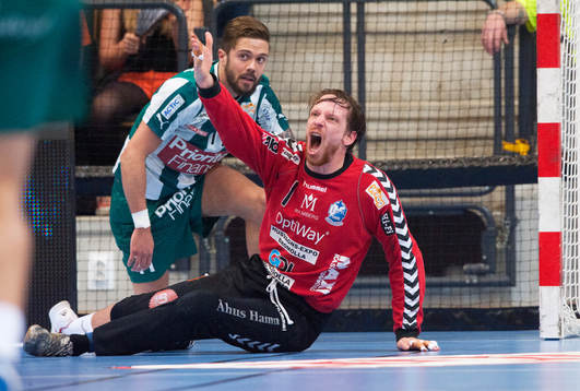 Kristianstads Dan Beutler jublar