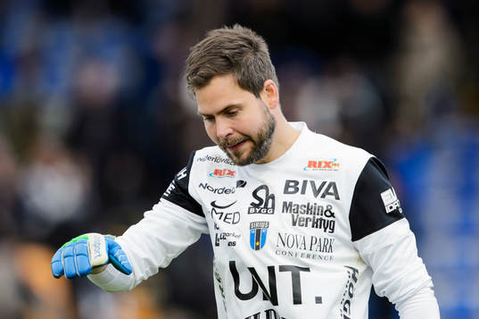 Sirius målvakt Jonas Bylund