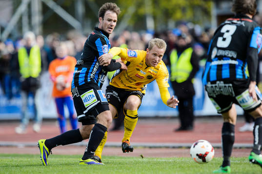 Sirius Niklas Thor och Elfsborgs Andreas Klarström
