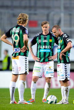 GAIS Andreas Drugge och Joel Johansson deppar