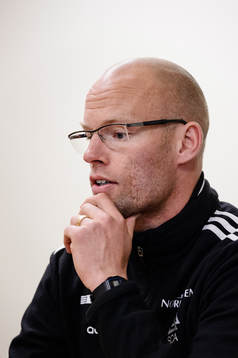 Sundsvalls tränare Joel Cedergren