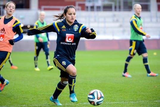 Sveriges Malin Diaz
