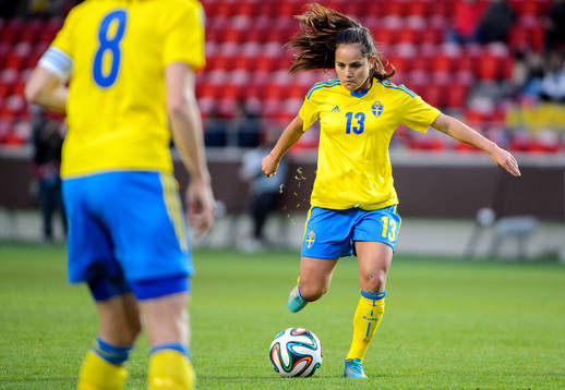 Sveriges Malin Diaz