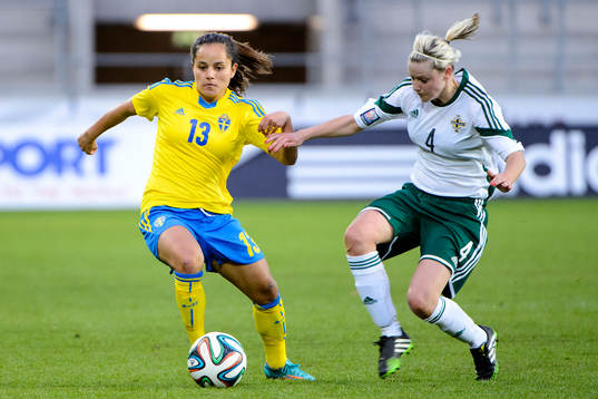 Sveriges Malin Diaz