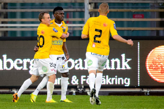 Falkenbergs Godsway Donyoh jublar