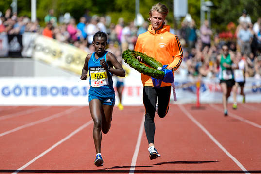 Worknesh Degefa, Etiopien, på upploppet
