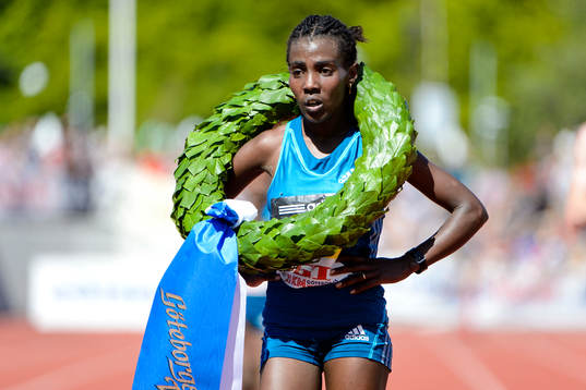 Worknesh Degefa, Etiopien, vann Göteborgsvarvet