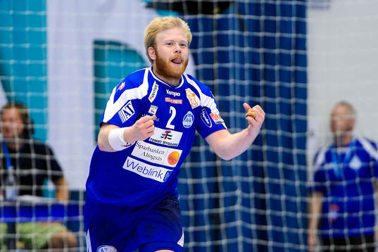 Alingsås Marcus Enström jublar