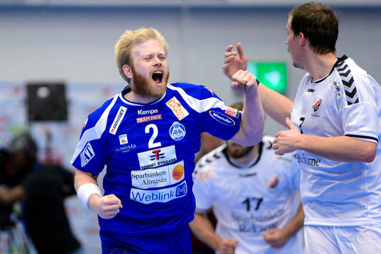 Alingsås Marcus Enström jublar
