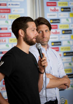 Anders Hallgren och Tomas Axnér från Lugi