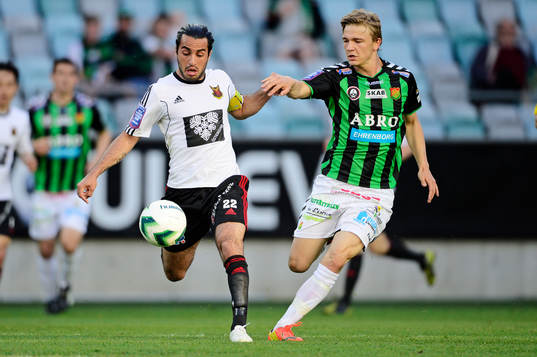 Östersunds Brwa Nouri och GAIS Adam Eriksson