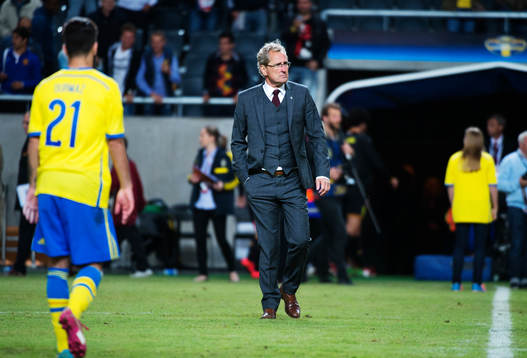 Sveriges förbundskapten Erik Hamrén