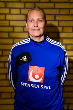 Sveriges förbundskapten Helle Thomsen