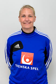 Sveriges förbundskapten Helle Thomsen