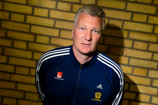 Sveriges förbundskapten Thomas Sivertsson