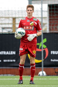 Häckens målvakt Teodor Söderberg