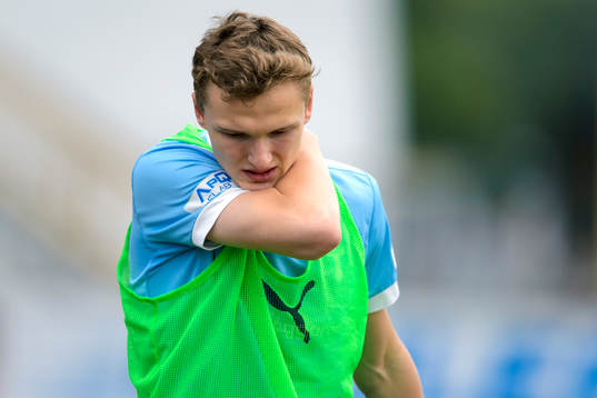 Malmös Piotr Johansson är skadad