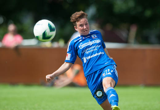 Vittsjös Elin Nilson i matchen i damallsvenskan mellan
