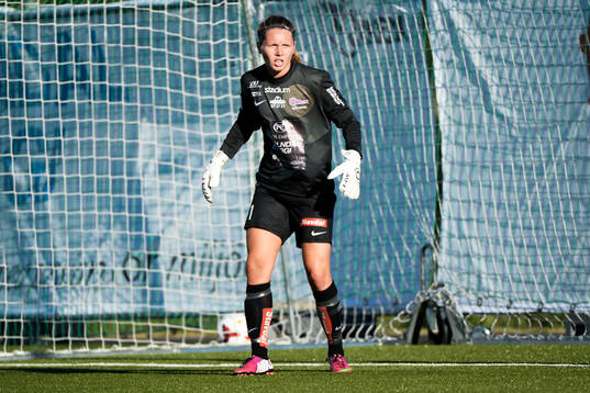 Jitex målvakt Jennifer Falk