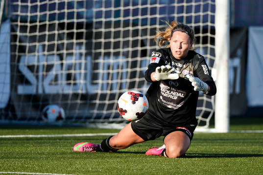 Jitex målvakt Jennifer Falk