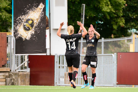 Göteborgs Manon Melis jublar