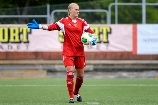 AIKs målvakt Hilde Gunn Olsen