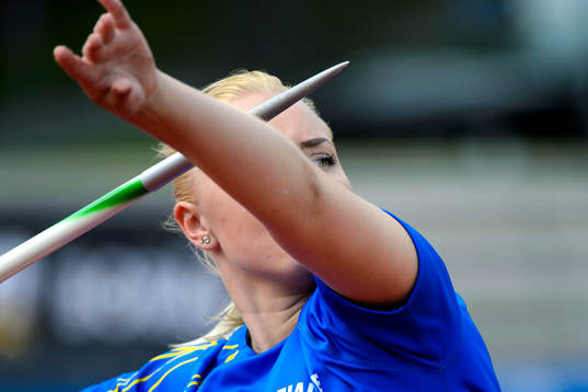 Satu Tossavainen, GoIF Tjalve, kastar spjut