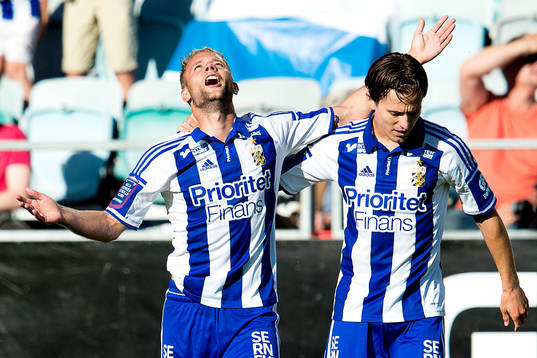 IFK Göteborgs Robin Söder jublar